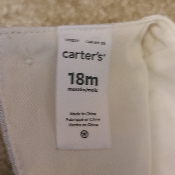 Carter's Bow Holiday Dress - Picture 5 of 6